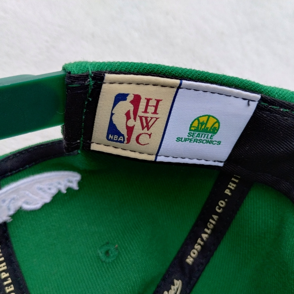 Seattle Supersonics Throwback Mitchell And Ness S… - image 5